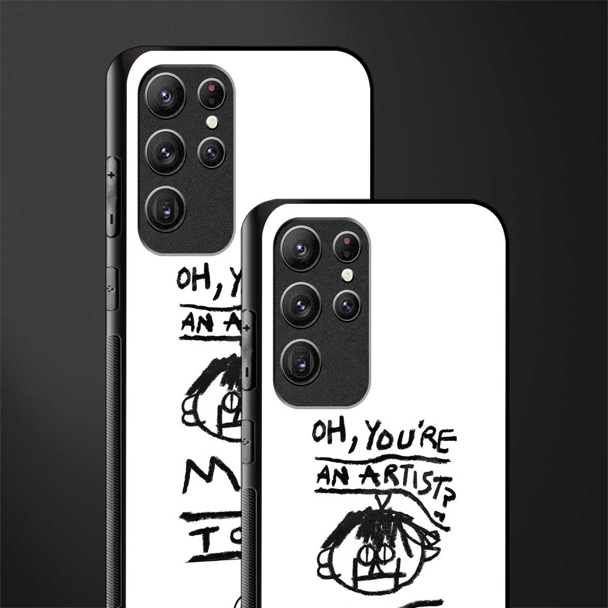 you're an artist glass case for samsung galaxy s22 ultra 5g image-2