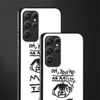 you're an artist glass case for samsung galaxy s21 ultra image-2