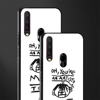 you're an artist glass case for vivo y12 image-2