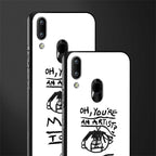 you're an artist glass case for vivo y93 image-2