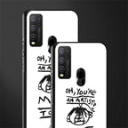 you're an artist glass case for vivo y50 image-2