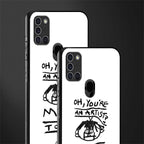 you're an artist glass case for samsung galaxy a21s image-2