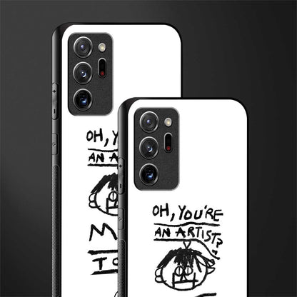 you're an artist glass case for samsung galaxy note 20 ultra 5g image-2
