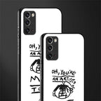 you're an artist glass case for samsung galaxy note 20 image-2