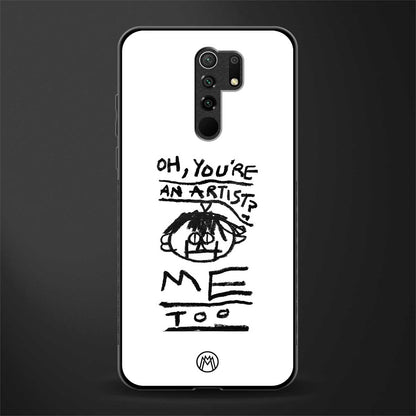 you're an artist glass case for poco m2 image