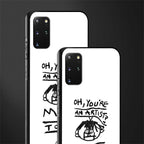 you're an artist glass case for samsung galaxy s20 plus image-2