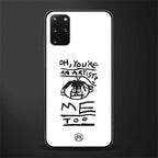 you're an artist glass case for samsung galaxy s20 plus image