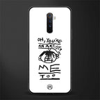 you're an artist glass case for realme x2 pro image