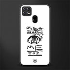 you're an artist glass case for oppo a15s image