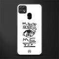 you're an artist glass case for oppo a15 image