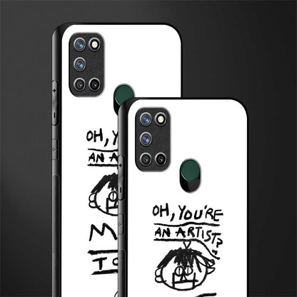 you're an artist glass case for realme 7i image-2