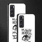 you're an artist glass case for vivo v20 se image-2