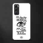 you're an artist glass case for vivo v20 se image