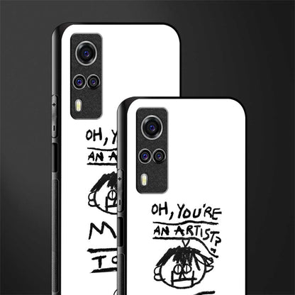 you're an artist glass case for vivo y31 image-2
