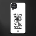 you're an artist glass case for samsung galaxy a12 image