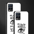 you're an artist glass case for realme 8 pro image-2