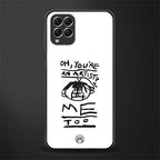 you're an artist glass case for samsung galaxy f62 image