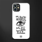 you're an artist glass case for iphone 12 mini image
