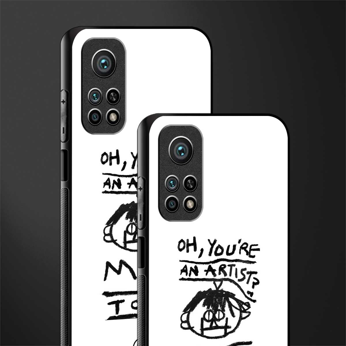 you're an artist glass case for mi 10t 5g image-2