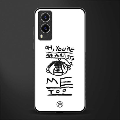 you're an artist glass case for vivo v21e 5g image