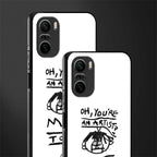 you're an artist glass case for mi 11x 5g image-2