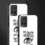 you're an artist glass case for vivo y33s vivo y33t image-2