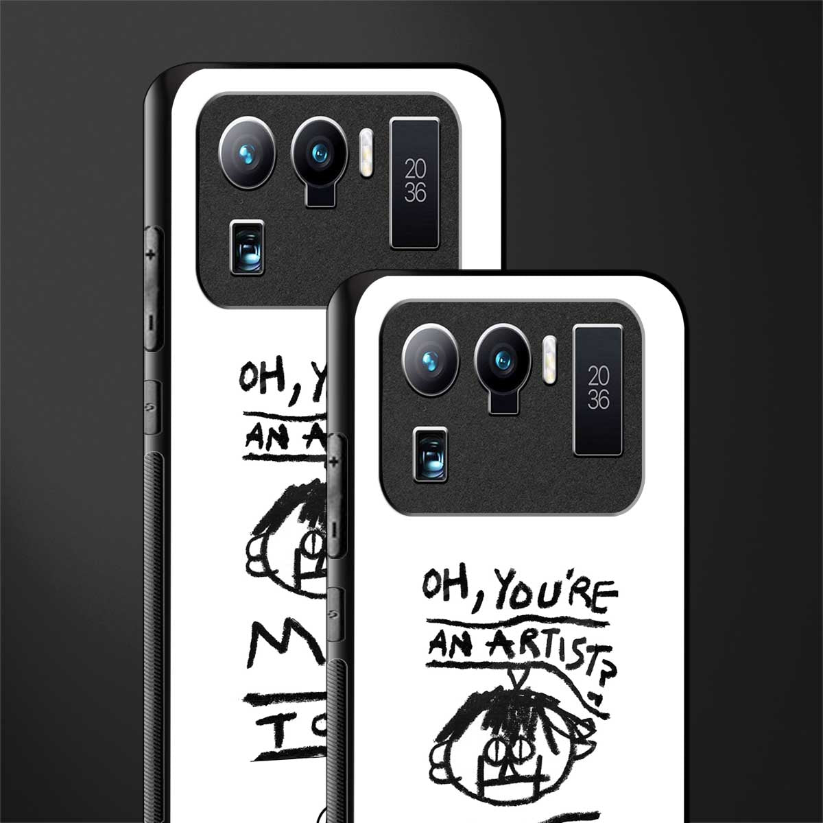 you're an artist glass case for mi 11 ultra 5g image-2