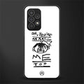 you're an artist back phone cover | glass case for samsung galaxy a23
