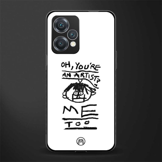 you're an artist back phone cover | glass case for oneplus nord ce 2 lite 5g