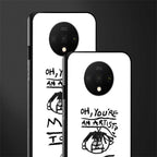 you're an artist glass case for oneplus 7t image-2