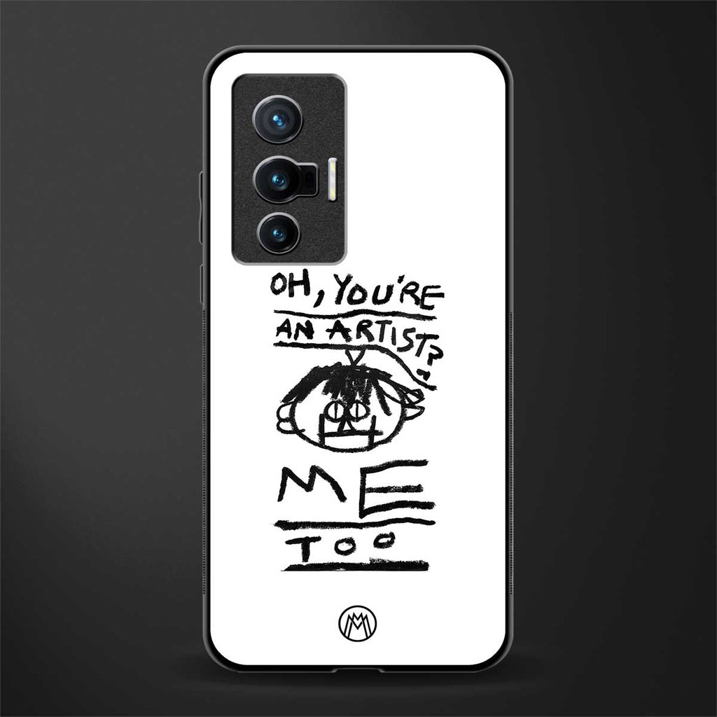 you're an artist glass case for vivo x70 image