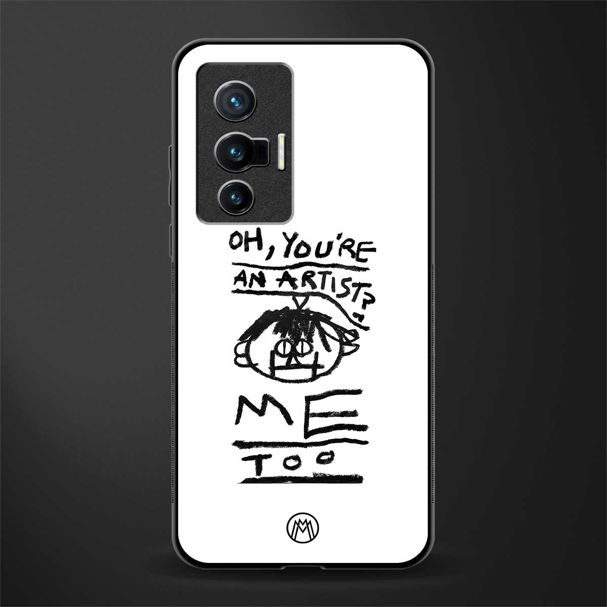 you're an artist glass case for vivo x70 image