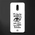 you're an artist glass case for oneplus 7 image