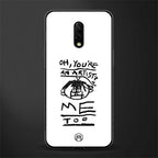 you're an artist glass case for oneplus 7 image