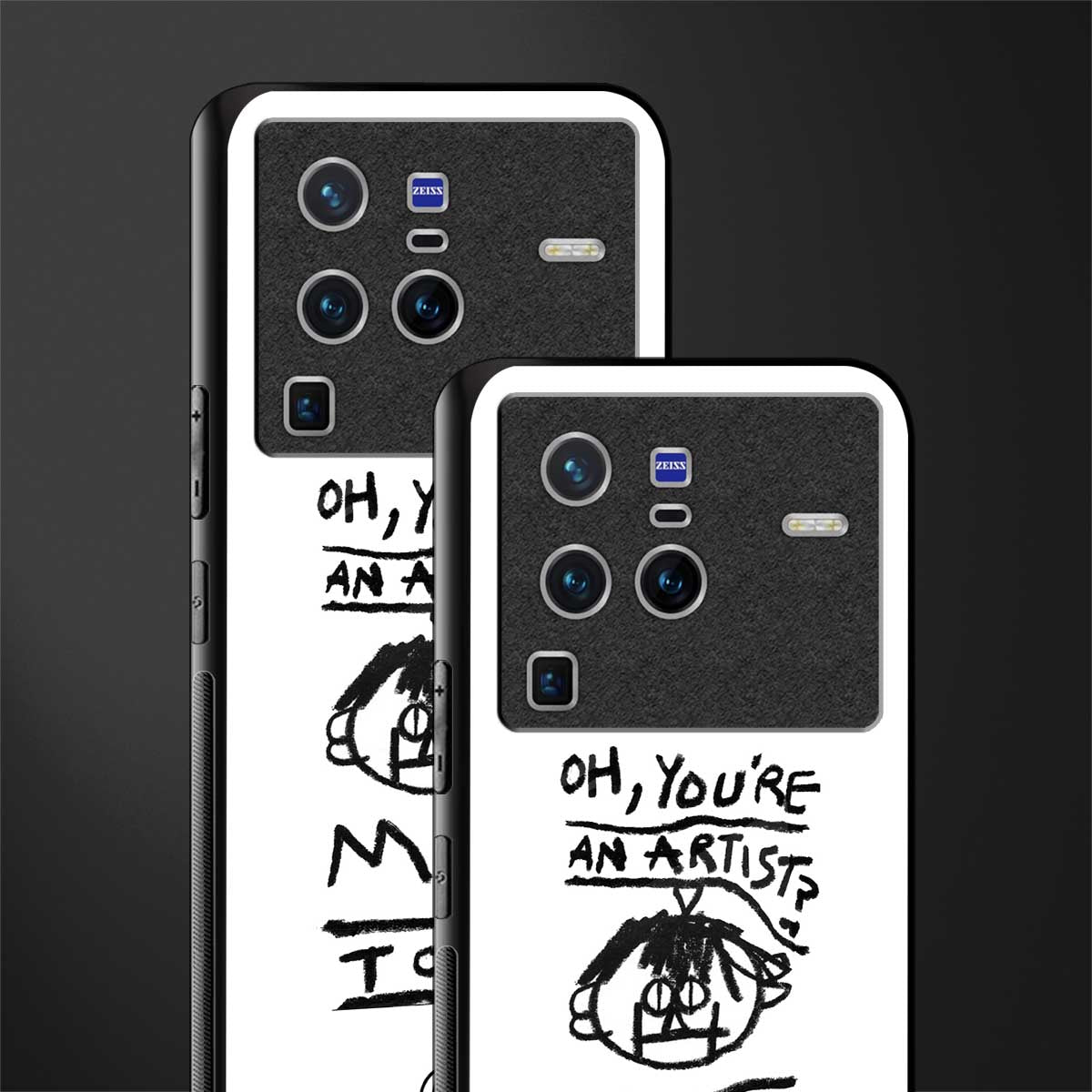 you're an artist glass case for vivo x80 pro 5g image-2
