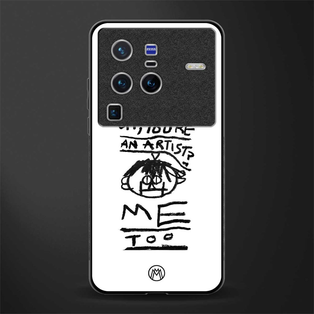you're an artist glass case for vivo x80 pro 5g image