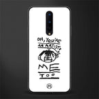 you're an artist glass case for oneplus 8 image