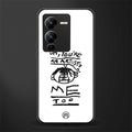 you're an artist back phone cover | glass case for vivo v25 pro 5g