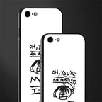 you're an artist glass case for iphone 7 image-2