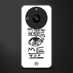 you're an artist back phone cover | glass case for realme 11 pro 5g