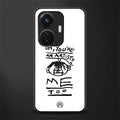 you're an artist back phone cover | glass case for vivo t1 44w 4g