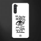 you're an artist glass case for oneplus nord ac2001 image