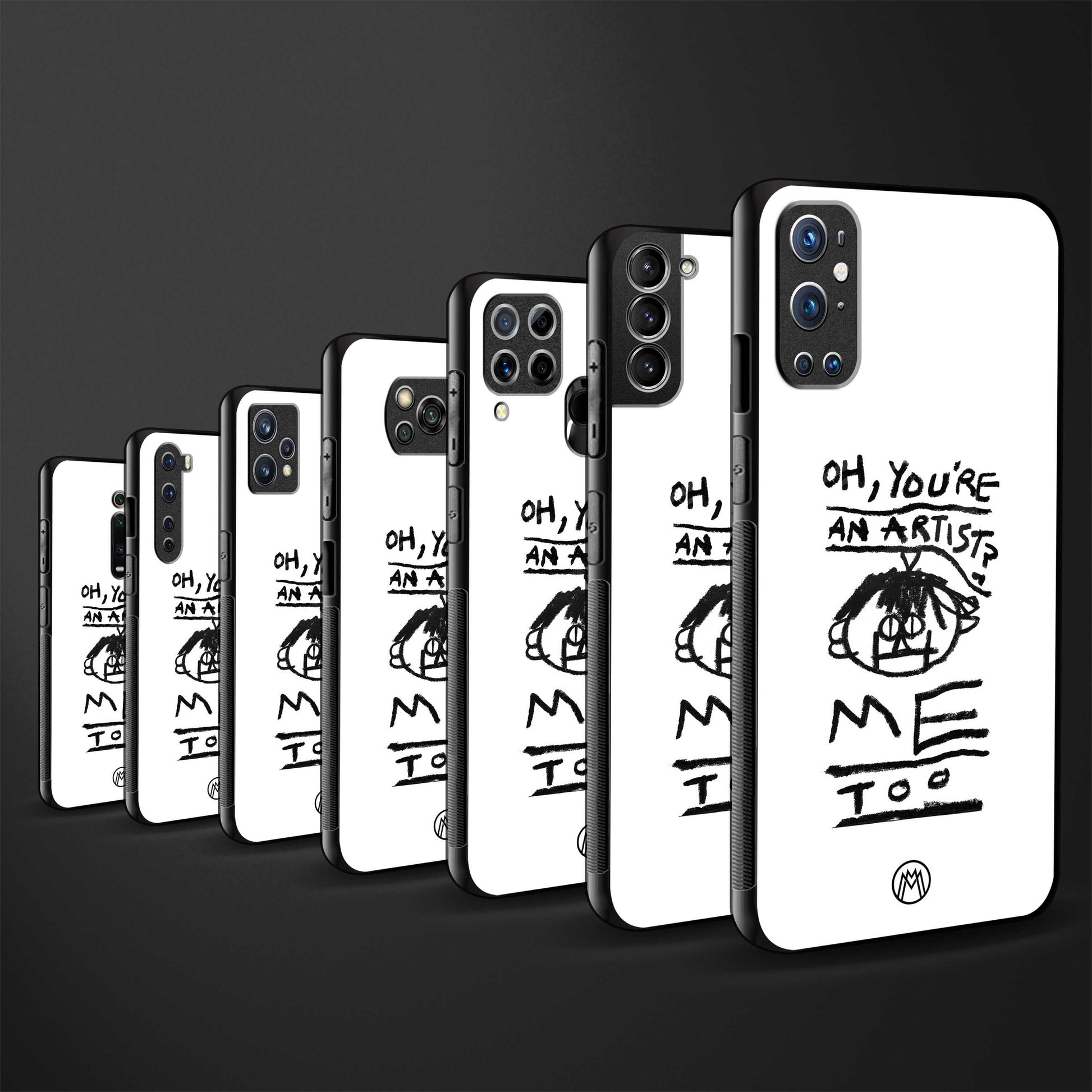 you're an artist glass case for oppo reno 2z image-3