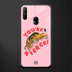 you're fierce glass case for realme narzo 10a image