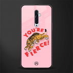 you're fierce glass case for oppo reno 2z image