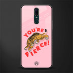 you're fierce glass case for oppo f11 image