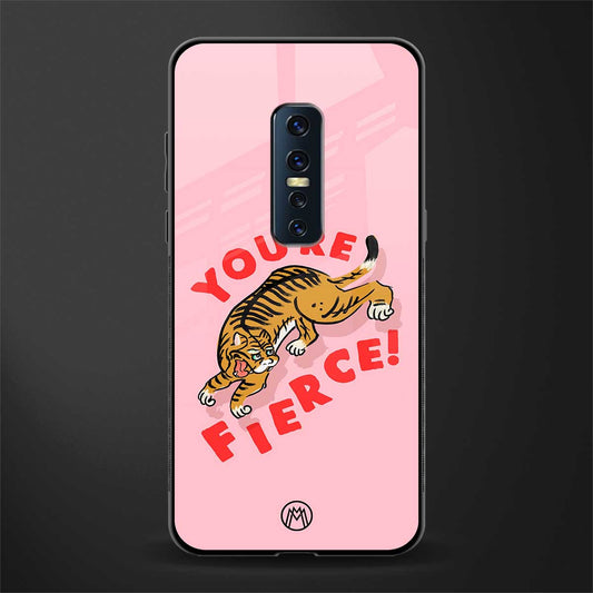 you're fierce glass case for vivo v17 pro image