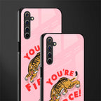 you're fierce glass case for realme 6i image-2