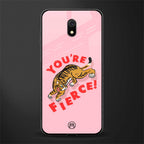 you're fierce glass case for redmi 8a image