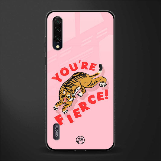 you're fierce glass case for mi a3 redmi a3 image